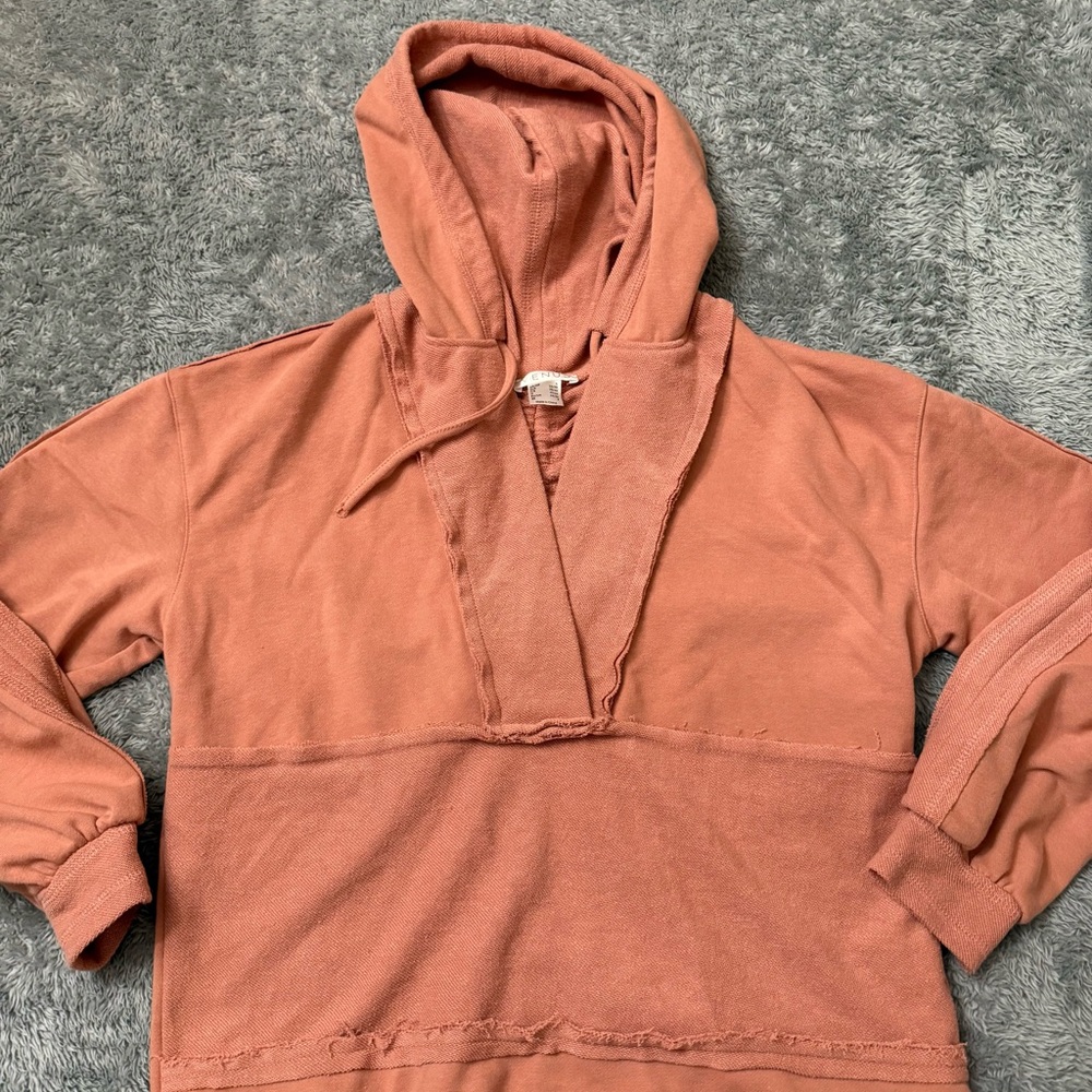 Women's Rust Hoodie Sweater